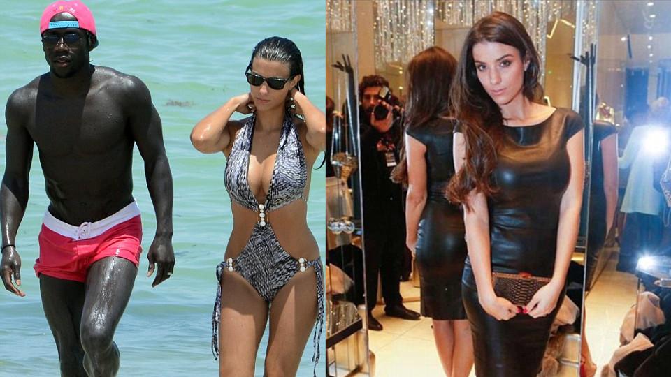 Ludivine Kadri Sagna dan Bacary Sagna.